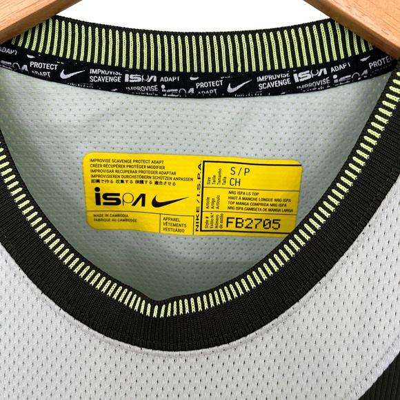 NWT Nike ISPA Long Sleeve Top Small - Picture 8 of 16